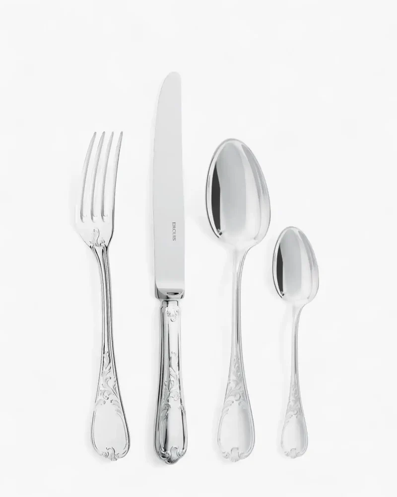 Ercuis Du Barry 24-piece cutlery set silver plated