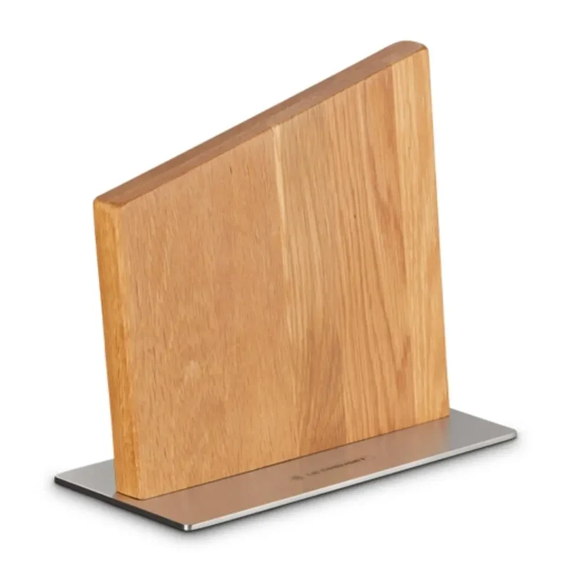 Le Creuset magnetic knife holder in wood