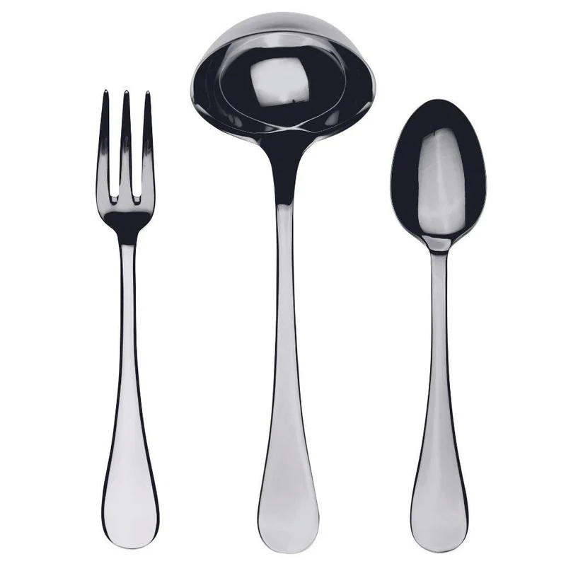 Mepra Michelangelo (Brescia) 3-piece serving set stainless steel
