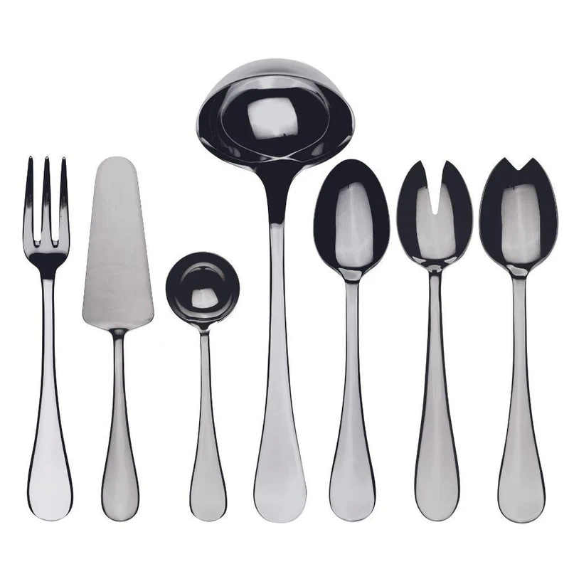 Mepra Michelangelo (Brescia) 7-piece full serving set stainless steel