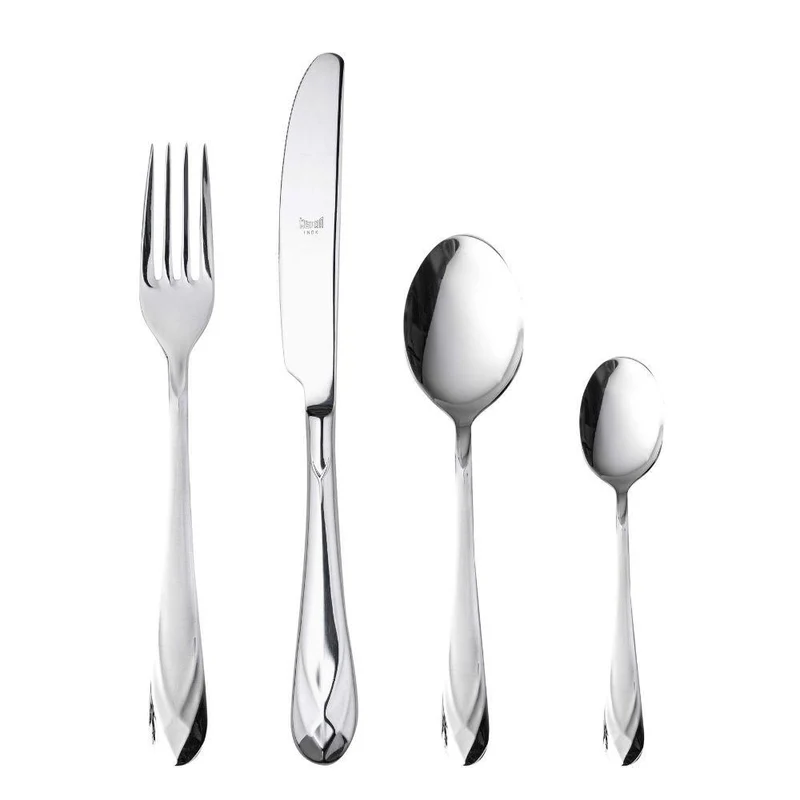 Mepra Diamante 24-piece flatware set stainless steel