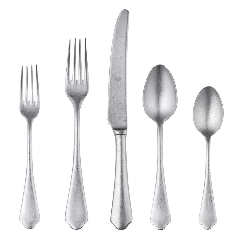 Mepra Dolce Vita 20-piece flatware set pewter