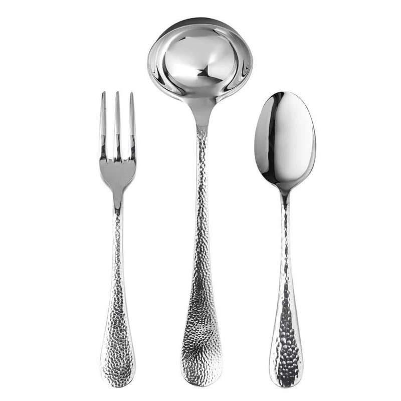 Mepra Epoque 3-piece serving set stainless steel