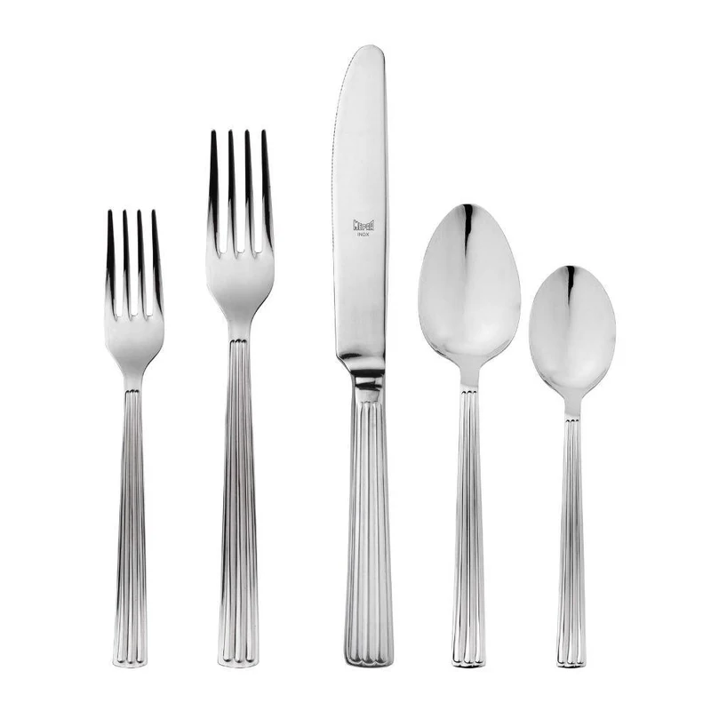 Mepra Sole 5-piece flatware set stainless steel