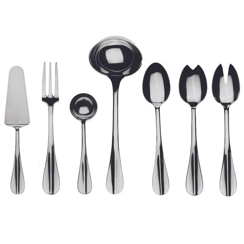 Mepra Roma 7-piece full serving set stainless steel