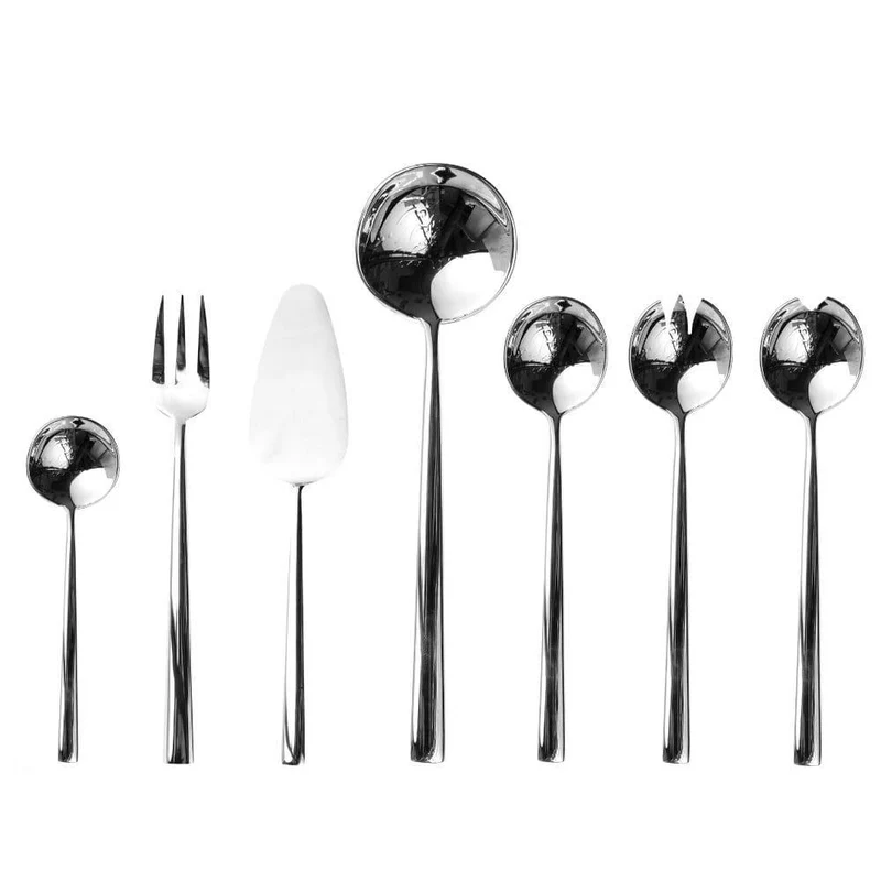 Mepra Movida 7-piece full serving set stainless steel