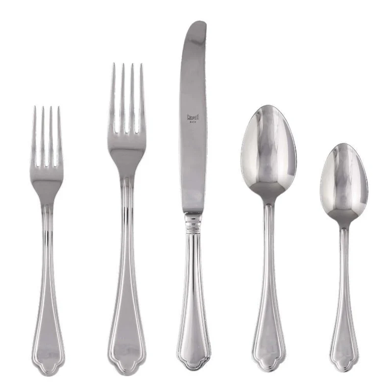 Mepra Leonardo 5- piece flatware set stainless steel