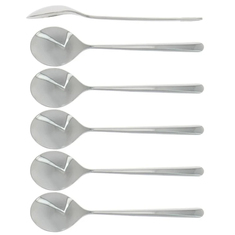 Forge de Laguiole Essentielle set 6 soup spoons