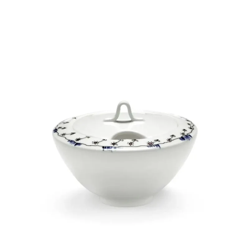 Marni by Serax Midnight Flowers sugar bowl anemone milk