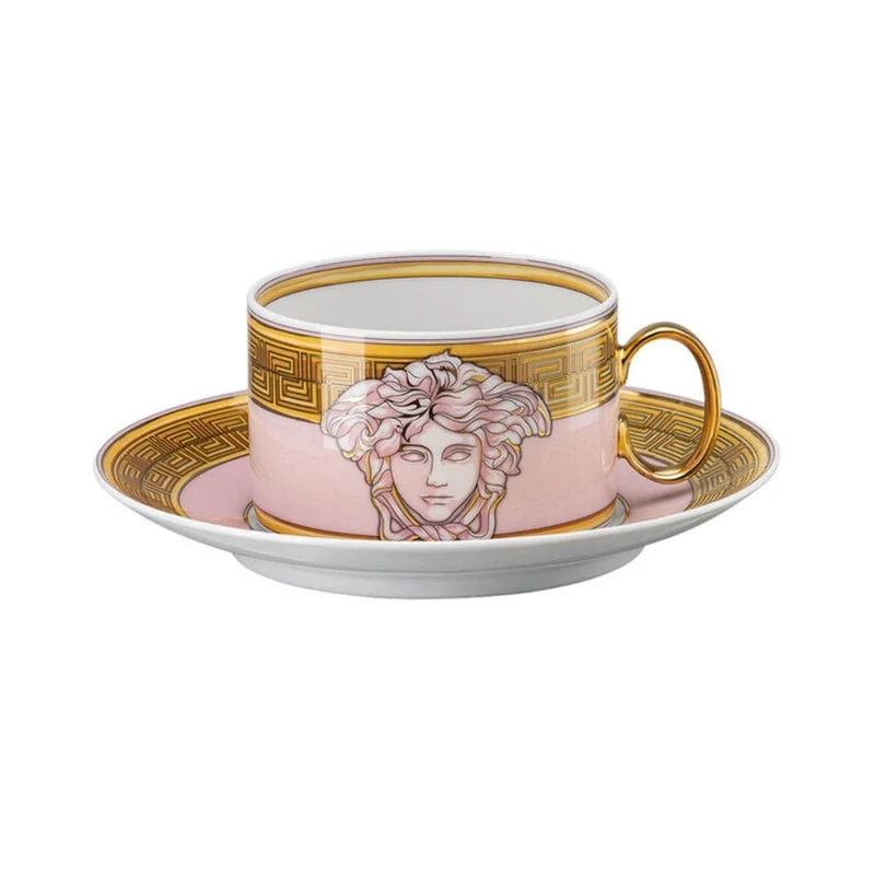 Versace meets Rosenthal Medusa Amplified tea cup and saucer
