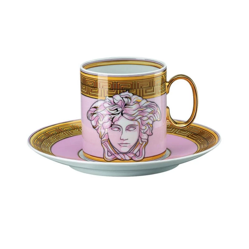 Versace meets Rosenthal Medusa Amplified coffee cup and saucer