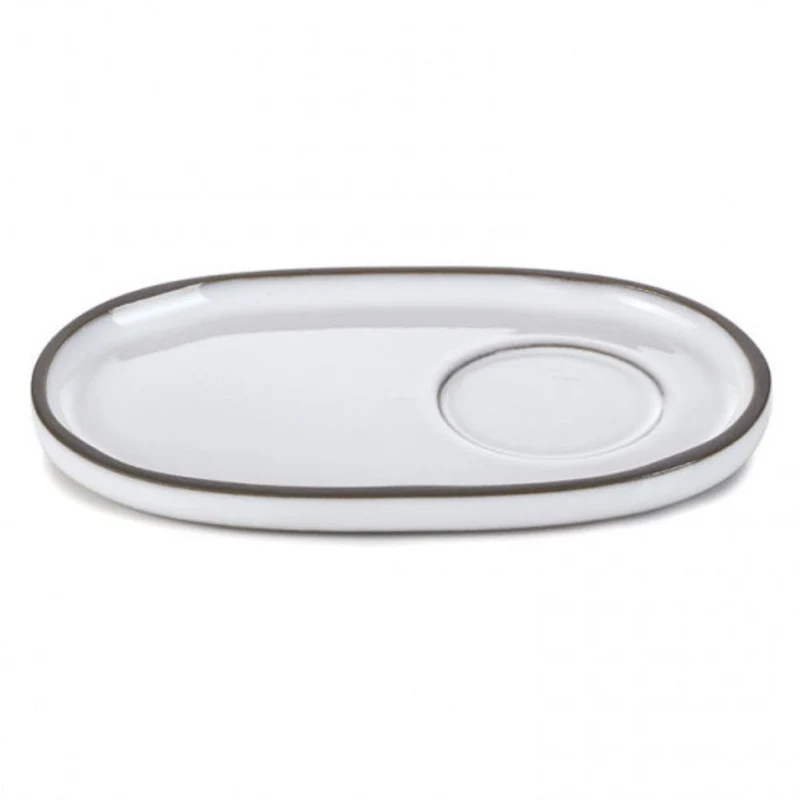 Revol Caractère saucer 13.5x8.3 cm.