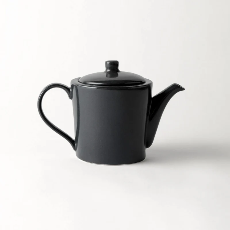 Schönhuber Franchi Grès Collection teapot cl. 80 anthracite