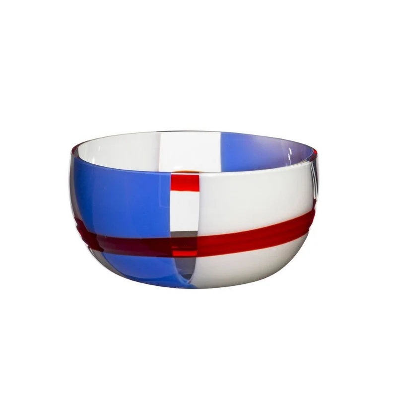 Carlo Moretti Mignon 662 bowl blue in Murano glass diam. 15.5 cm