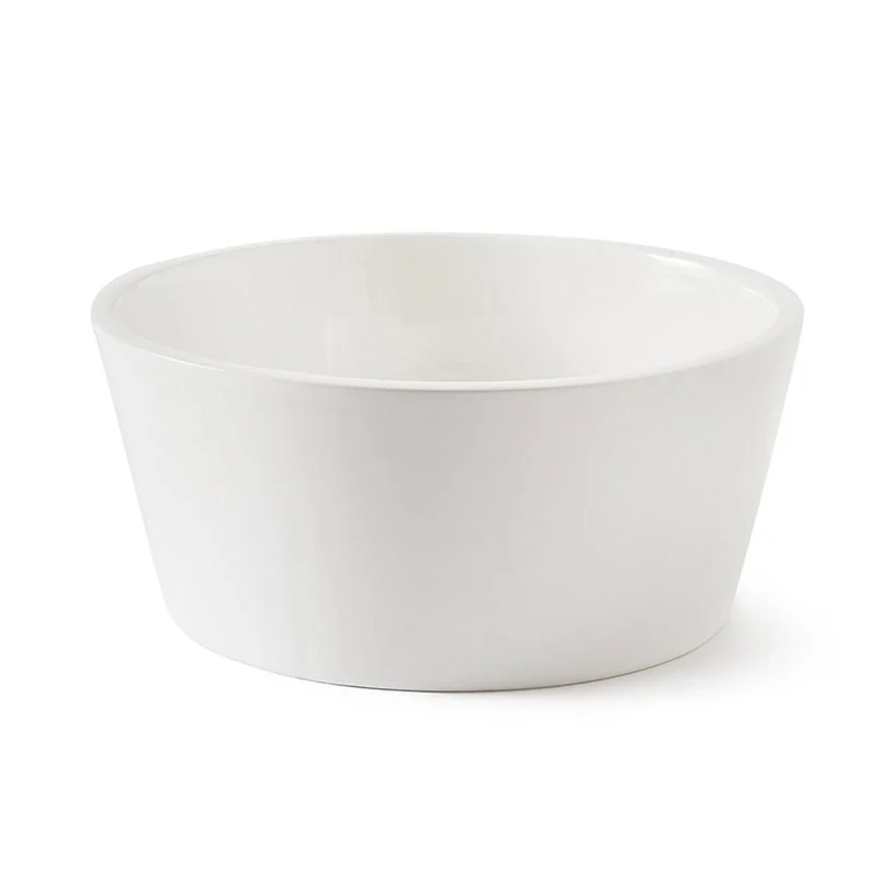 Atipico Crudo Bowl diam.17,5 cm white ceramic