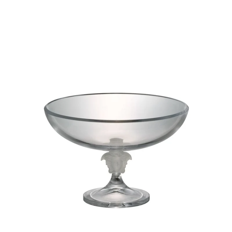Versace meets Rosenthal Medusa Crystal Lumiere bowl on foot diam. 33 cm