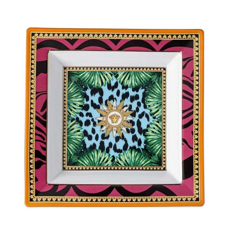 Versace meets Rosenthal Jungle Animalier dish 22x22 cm