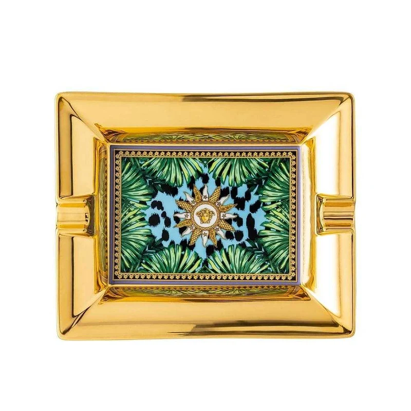 Versace meets Rosenthal Jungle Animalier ashtray 16 cm