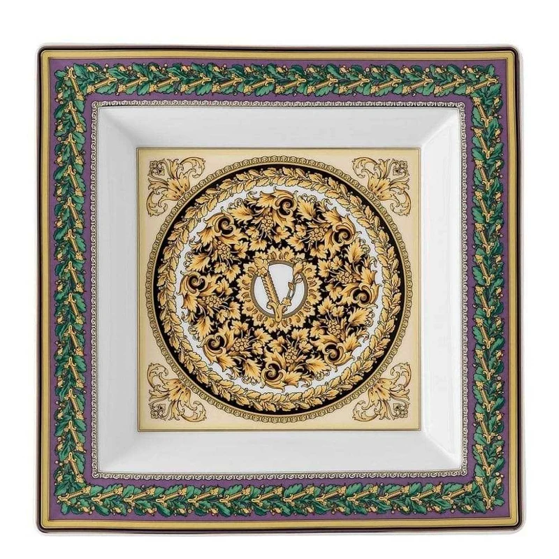 Versace meets Rosenthal Barocco Mosaic dish 22x22 cm