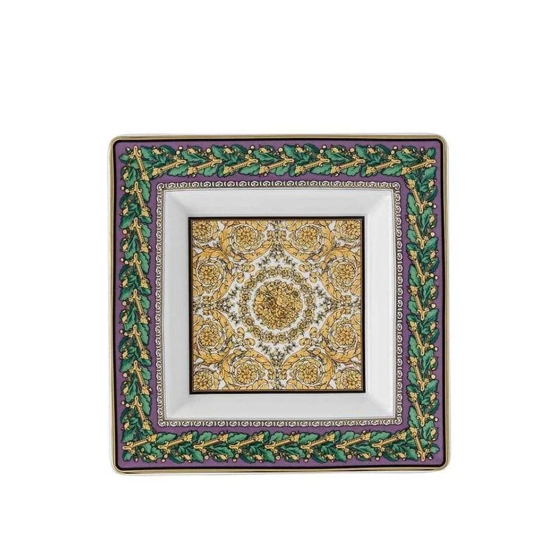 Versace meets Rosenthal Barocco Mosaic dish 14x14 cm