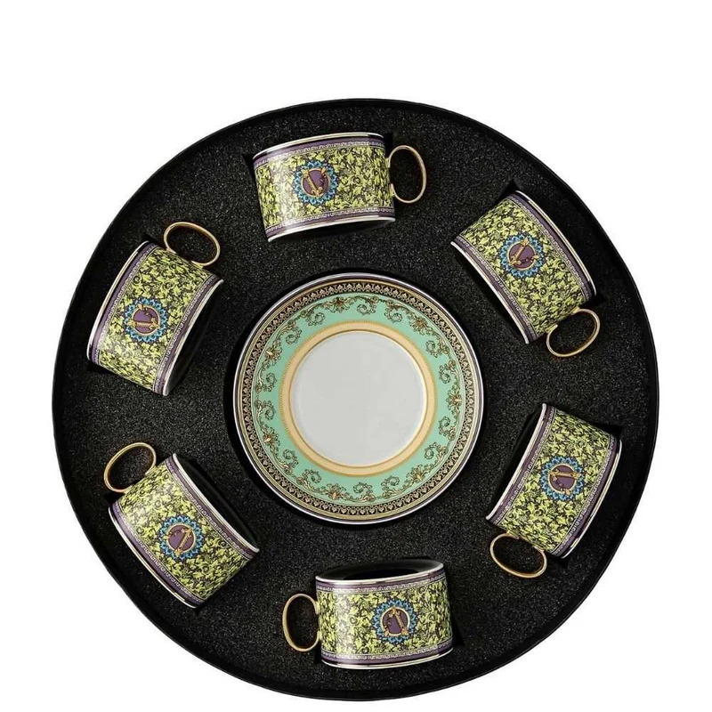 Versace meets Rosenthal Barocco Mosaic set with 6 tea c/s