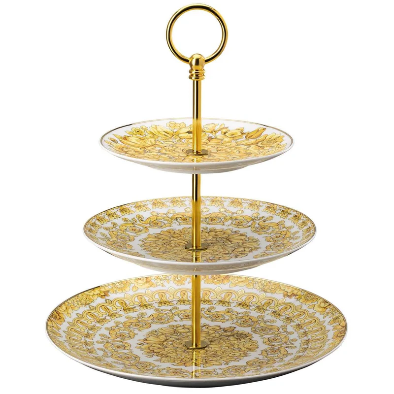 Versace meets Rosenthal Medusa Rhapsody Etagere 3 tiers