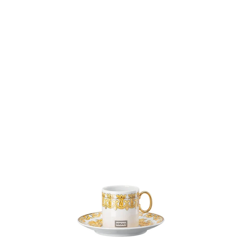 Versace meets Rosenthal Medusa Rhapsody espresso cup and saucer