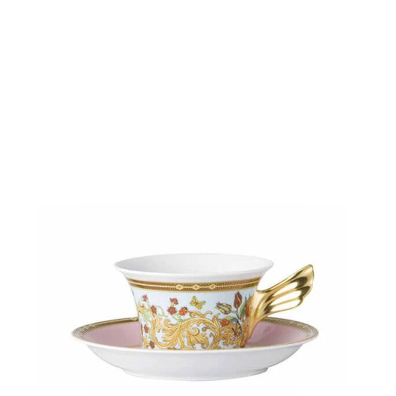 Versace meets Rosenthal Le Jardin de Versace Tea cup and saucer