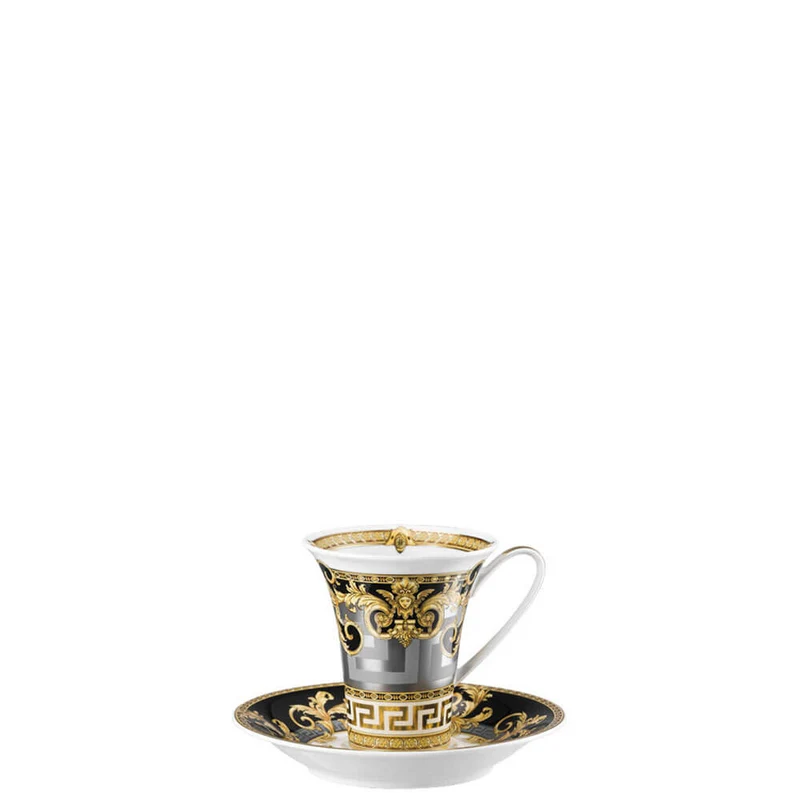 Versace meets Rosenthal Prestige Gala High coffee cup and saucer