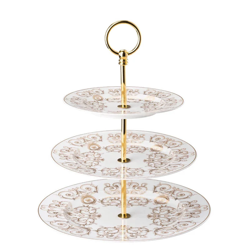 Versace meets Rosenthal Medusa Gala Small etagere 3 tiers