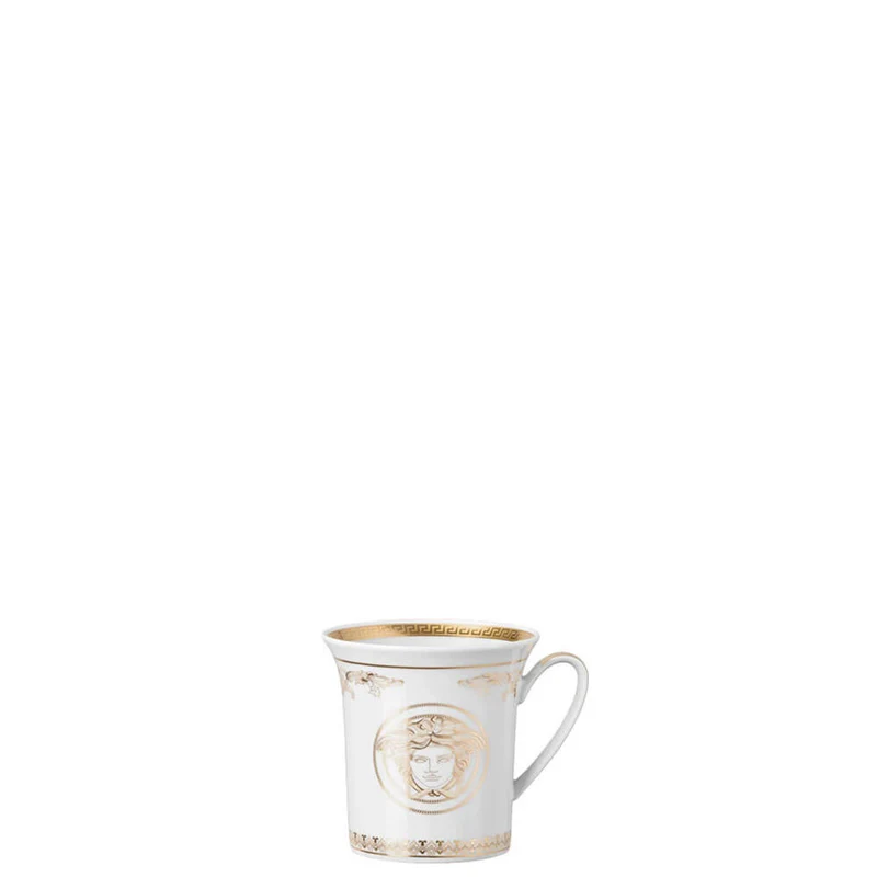 Versace meets Rosenthal Medusa Gala Gold Mug with handle