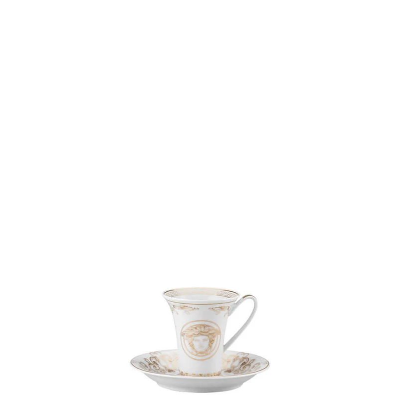 Versace meets Rosenthal Medusa Gala Coffee cup and saucer