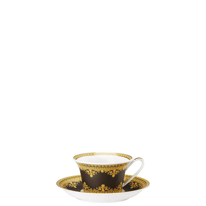 Versace meets Rosenthal I Love Baroque Tea cup and saucer black