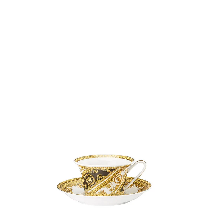 Versace meets Rosenthal I Love Baroque Tea cup and saucer white