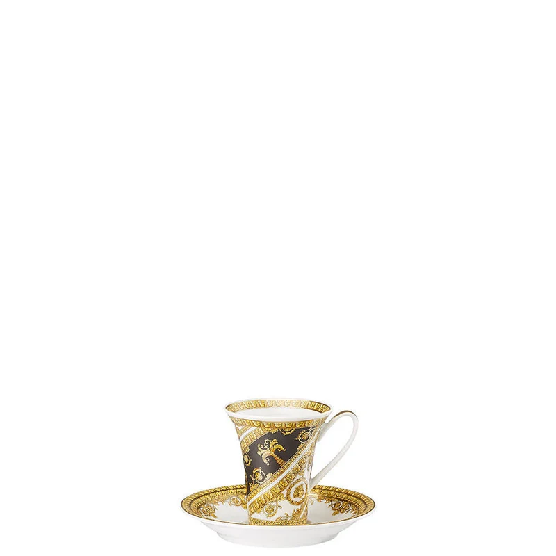 Versace meets Rosenthal I Love Baroque Coffee cup and saucer white