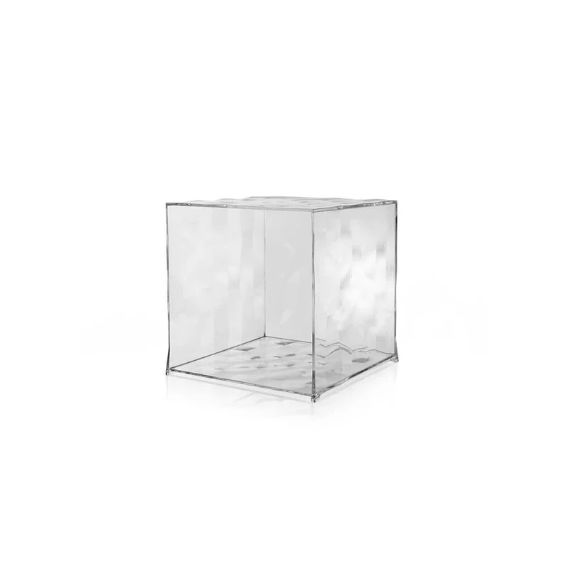 Kartell Optic cube-shaped container without door