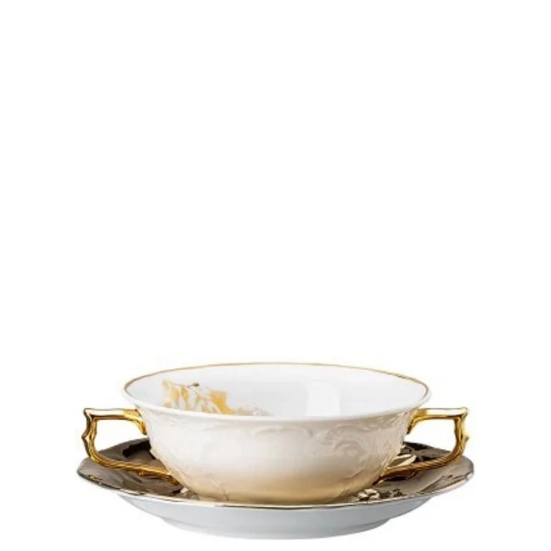 Rosenthal Heritage Midas creamsoup cup and saucer