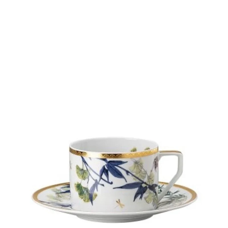 Rosenthal Heritage Turandot tea cup and saucer white