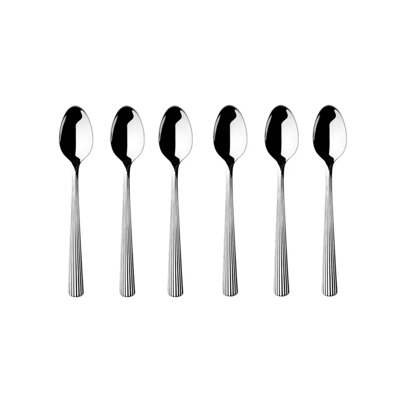 SET OF 6 TEASPOONS "CLEO"