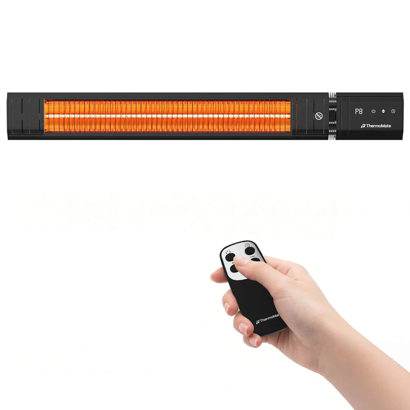 Carbon Infrarot Heizstrahler 2500W Outdoor mit Fernbedienung & IP65