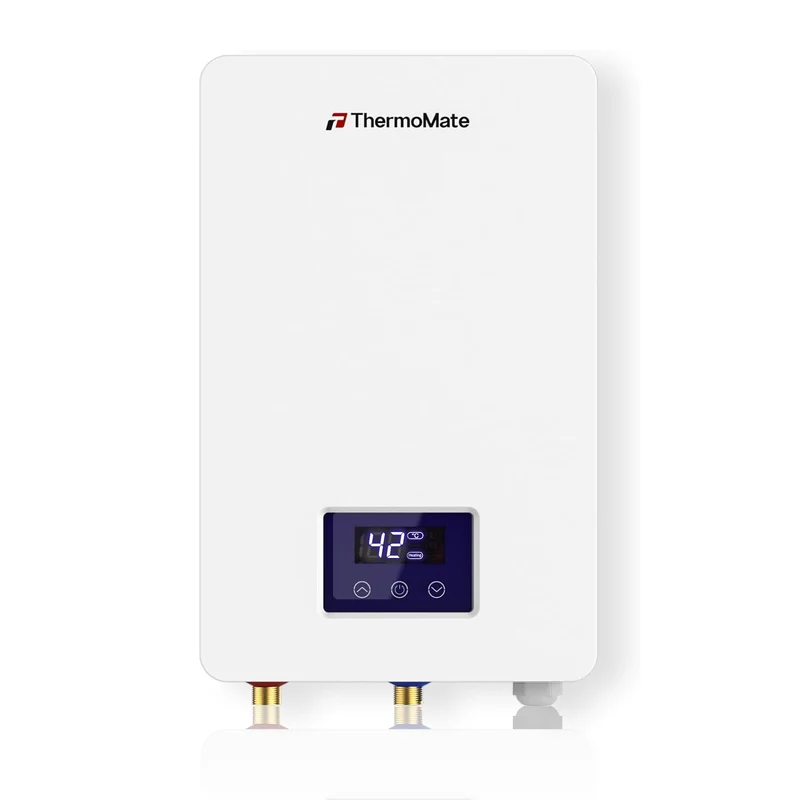 18kW Elektrischer Durchlauferhitzer – LED, 30–60 °C, Druckfest & Sicher