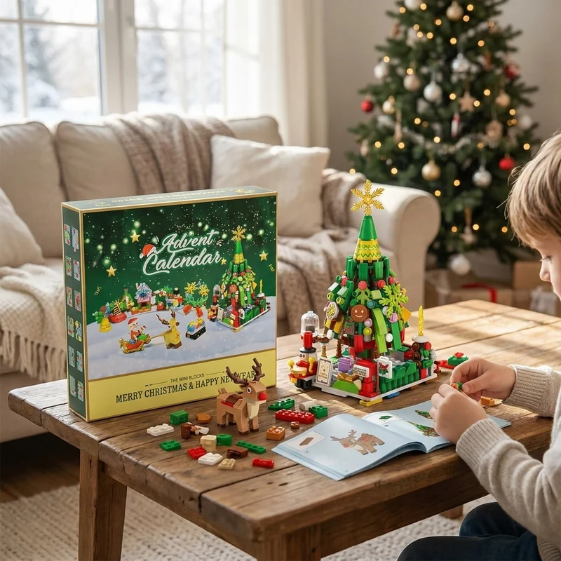 BRICKDASH – Building Advent Calendar for Engaging Holiday Play