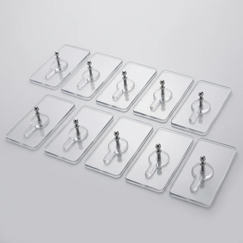 HOLDNEX – Transparent Wall Hooks for Strong Everyday Support