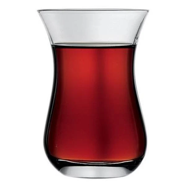 Pasabahce 62511 Aida Teeglas 140ml ohne Henkel, 6 Stück