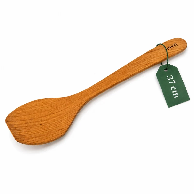 pasoli Wokwender aus geöltem Kirschholz, 37 cm