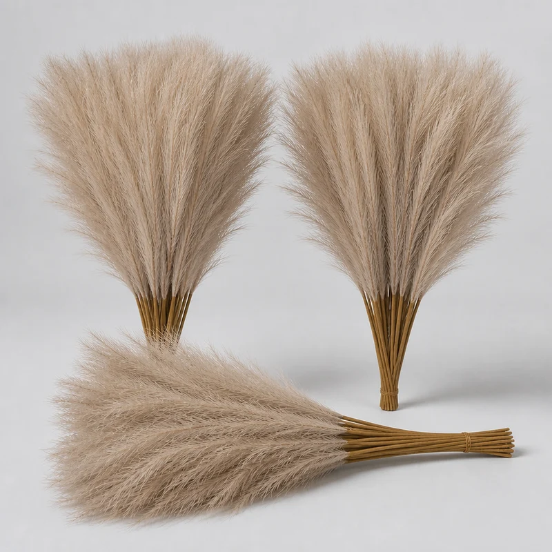 FEATHERBLOOM – Artificial Pampas for Graceful Decorative Displays