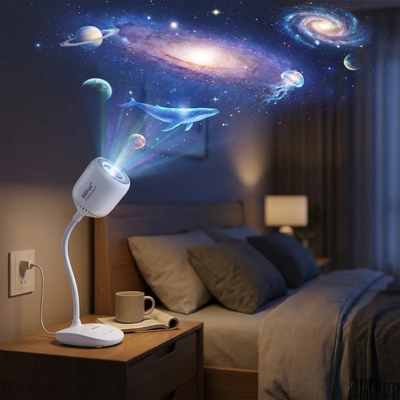 NOVACAST – Star Night Projector for Soft Celestial Ambience