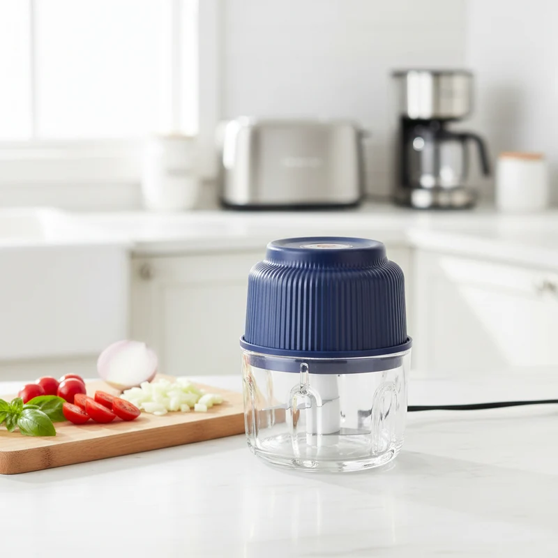 KITCHENWHIZ – Compact Chopper for Quick Everyday Preparation