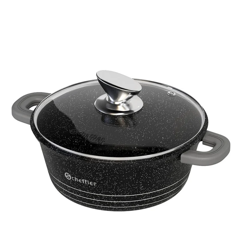 Scheffler Suppentopf Kochtopf 20cm - 44cm Suppentöpfe Bratentopf Topf Induktions
