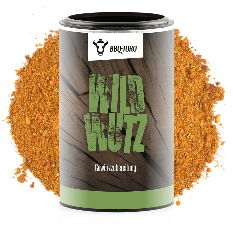 Gewürzzubereitung "Wildwutz", 100 gr, für Gulasch von Schwein, Rind oder Wild
